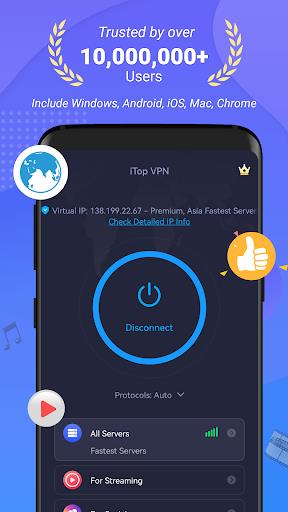 iTop VPN: Proxy & Game Booster Screenshot 2