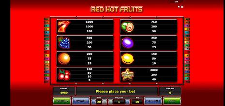 Romantic Fruit Slot Game Screenshot 2