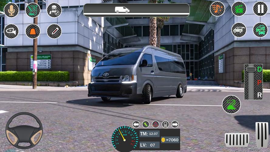 Schermata Dubai Van Simulator Car Games 1