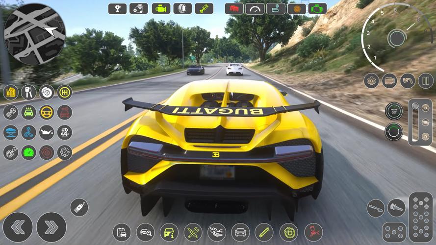 Chiron Bugatti Supercar Extra 스크린샷 3