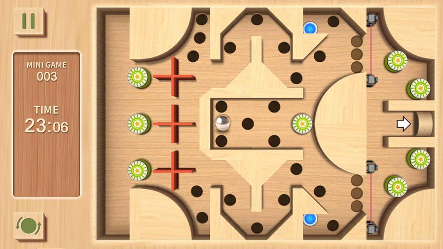 Maze Rolling Ball 3D ဖန်သားပြင်ဓာတ်ပုံ 2