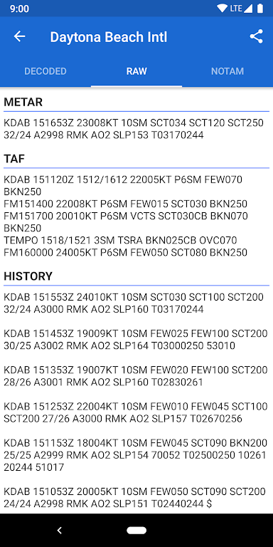 Avia Weather – METAR & TAF Mod应用截图第2张
