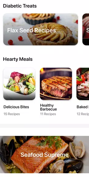 Diabetic Recipes App & Planner ဖန်သားပြင်ဓာတ်ပုံ 3