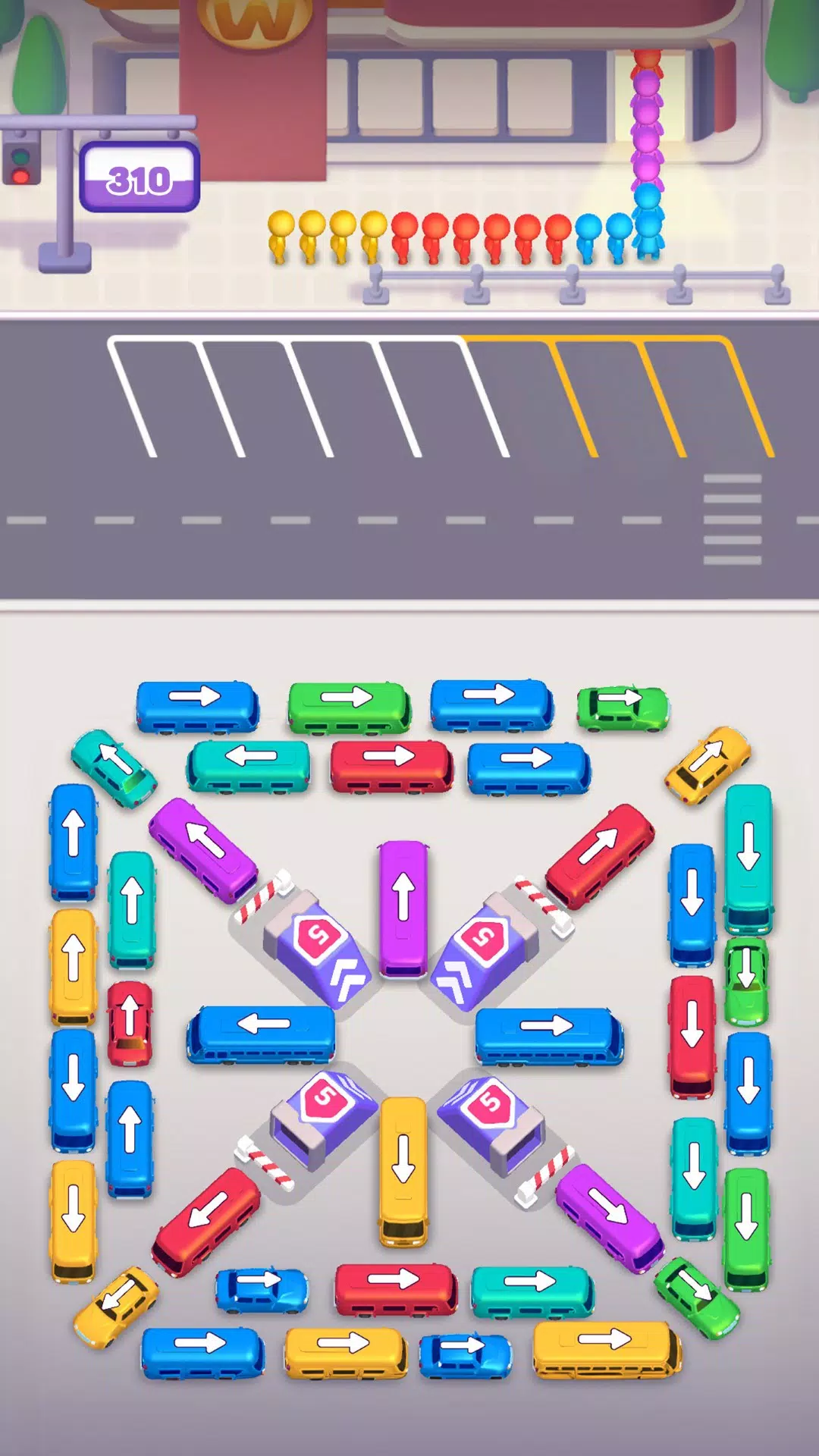 Bus Away: Traffic Jam Capture d'écran 3