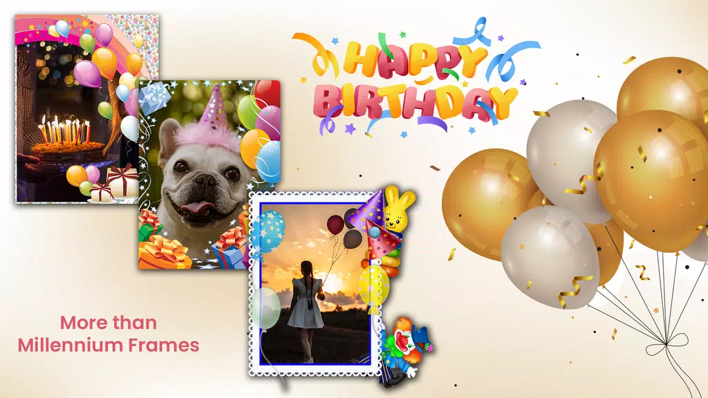 Make Birthday Video With Music 螢幕截圖 1