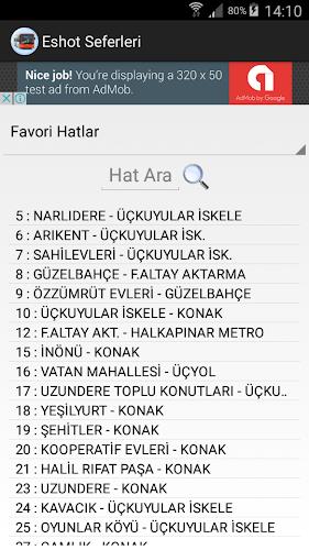 İzmir Otobüs Hareket Saatleri Screenshot 0