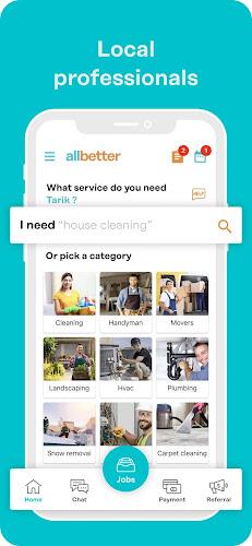 AllBetter for customers Screenshot 1