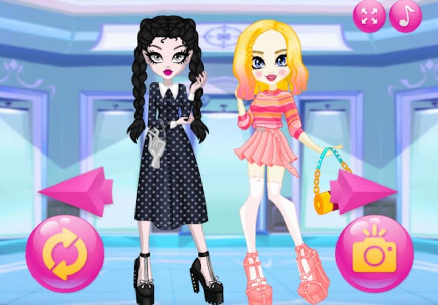 Wednesday Addams DressUp Ảnh chụp màn hình 0