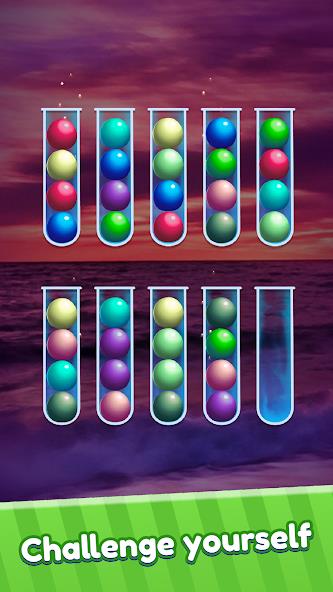 Ball Sort Puzzle Color Sort Mod Zrzut ekranu 1