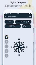 Schermata Digital Compass & GPS Compass 2