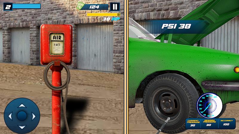 Tire Shop Car Mechanic Game 3d应用截图第0张