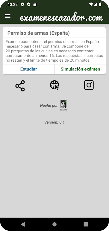 ExamenesCazador.com Captura de pantalla 0