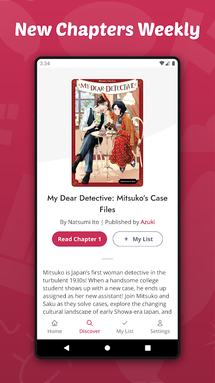 Schermata Azuki – Manga Reader App 2
