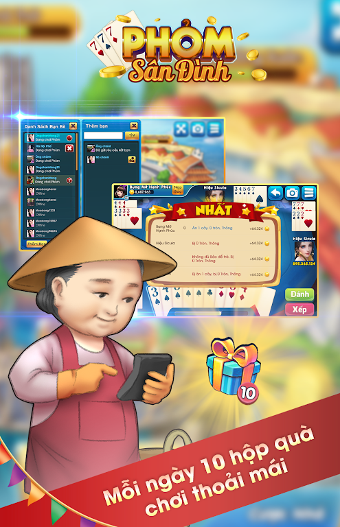 Phỏm Sân Đình - Tá Lả - Tú Lơ Khơ - Phỏm Capture d'écran 2