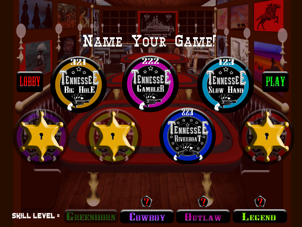 TENNESSEE HOLD ’EM - Skill Poker Tournaments Zrzut ekranu 1