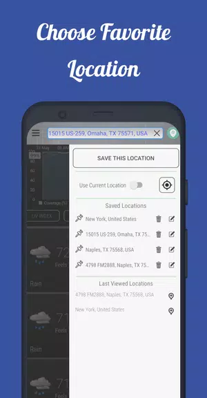 Dark Sky Tech Weather App スクリーンショット 2