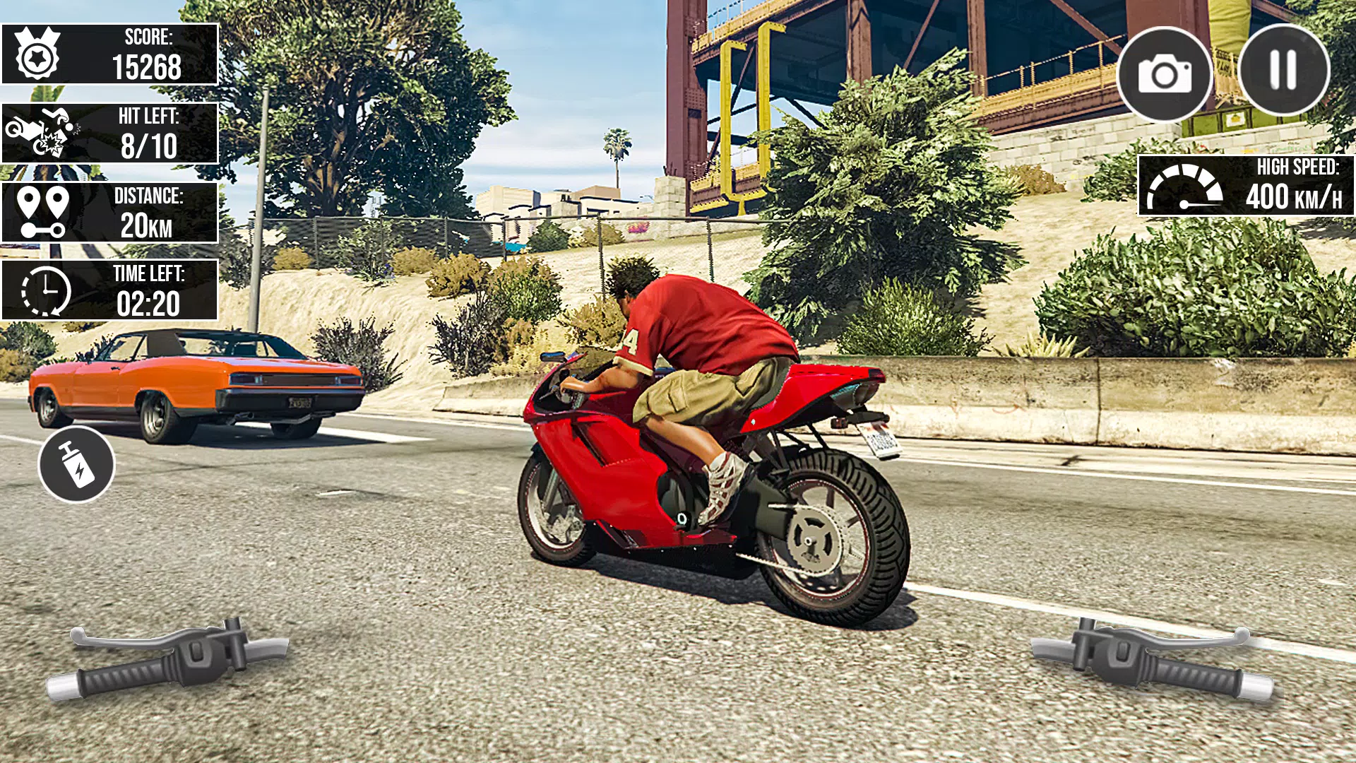 Xtreme Bike Racing Motor Tour Captura de pantalla 1