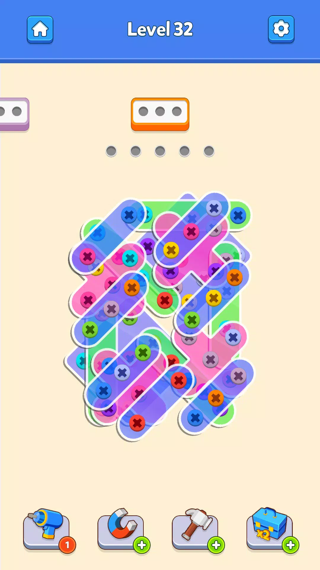 Screw Pin Jam Puzzle Nuts Bolt Screenshot 2