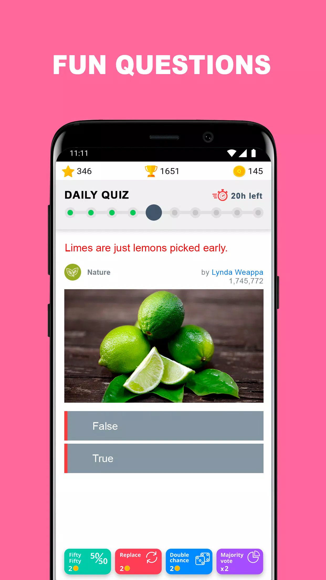 QuizzClub. Quiz & Trivia game ภาพหน้าจอ 1