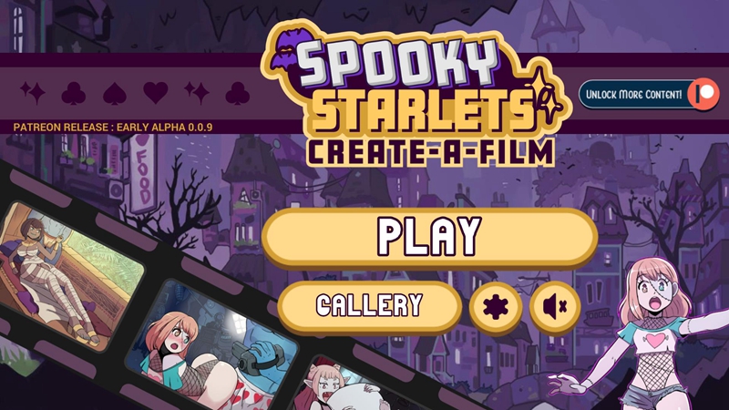 Spooky Starlets: Movie Maker 螢幕截圖 2