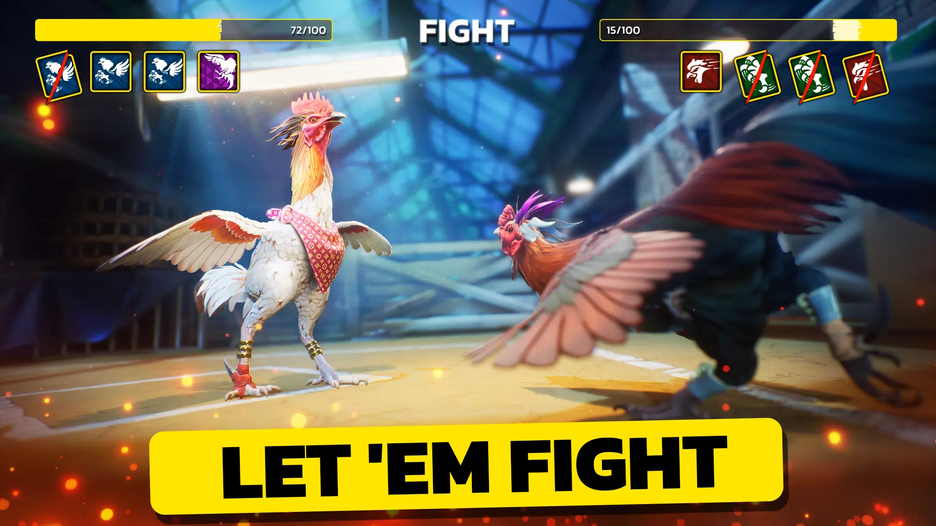 Rooster Fights Tangkapan skrin 0