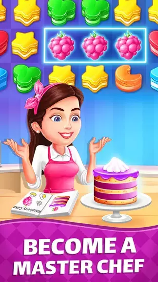 Cake Blast: Match 3 Games Ekran Görüntüsü 0