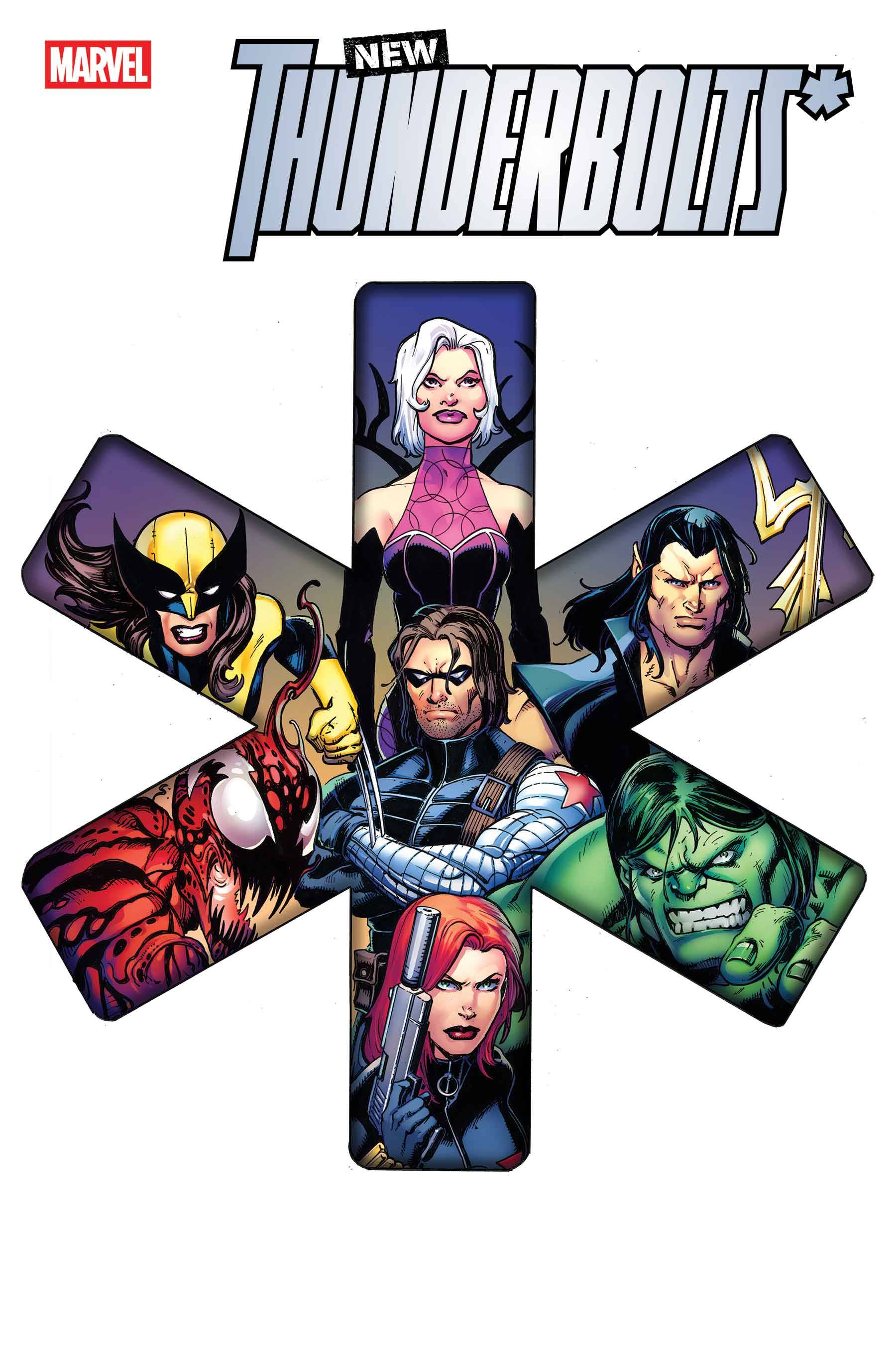 New Thunderbolts* #1 Mark Bagley의 인테리어 아트