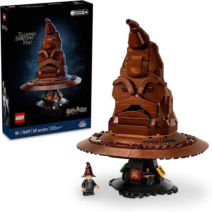 Puntos ang Lego Talking Sorting Hat mula sa Harry Potter sa pinakamababang presyo nito sa Amazon