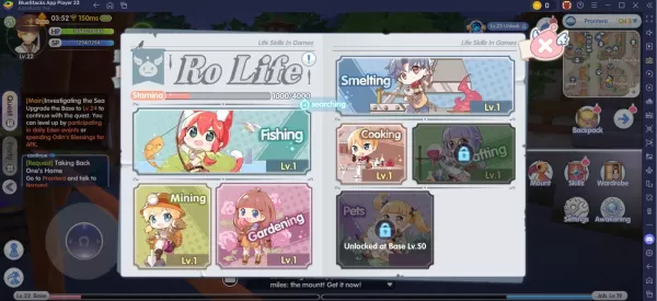 Ragnarok X: Next Generation Life Skills Guide