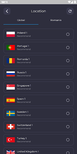 Romania VPN - Get Romanian IP Zrzut ekranu 3