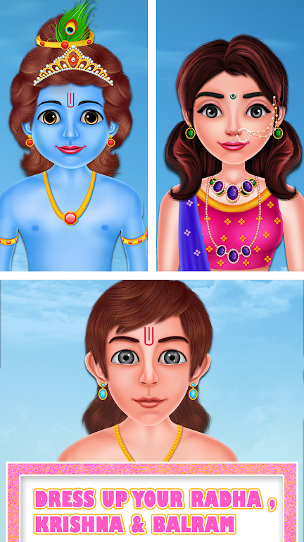 Cute Radha Fashion Makeover 스크린샷 2