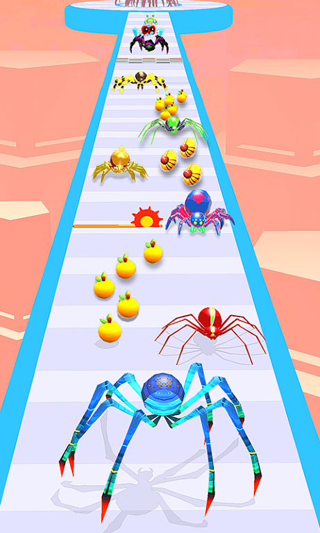 Spider & Insect Evolution Run ဖန်သားပြင်ဓာတ်ပုံ 0