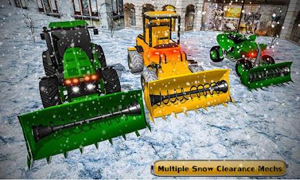 Snow Blower Truck Road Cleaner Screenshot 1