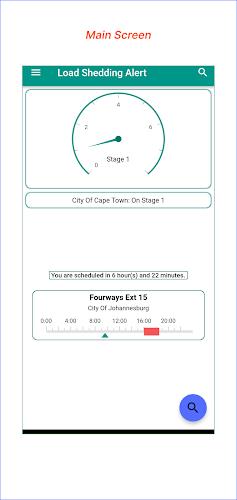 Schermata Load Shedding Alert 1