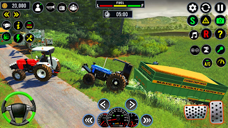 Tractor Simulator Cargo Games 스크린샷 0