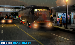 City Coach Bus Game Simulator Captura de pantalla 3