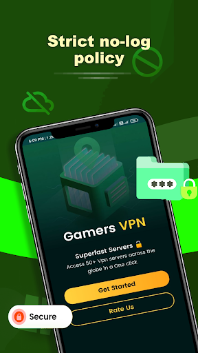 Gamers VPN: Low Ping Gaming Capture d'écran 1