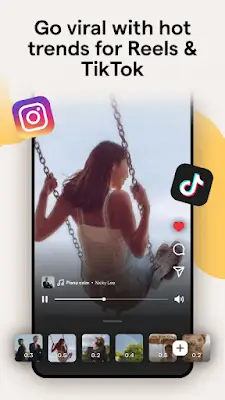 Mojo: Reels And Video Editor Ảnh chụp màn hình 0