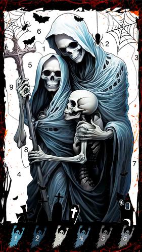 Death Park Coloring Games 螢幕截圖 0