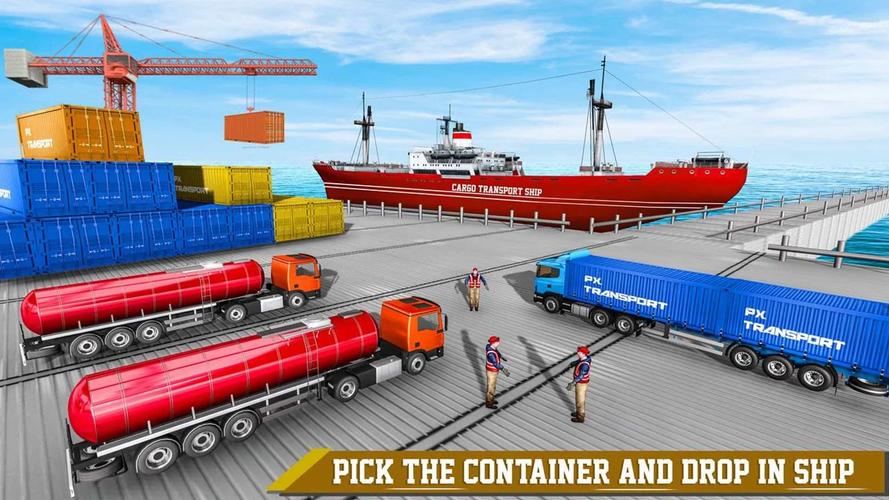 Schermata Cargo Transport Truck Driving 3
