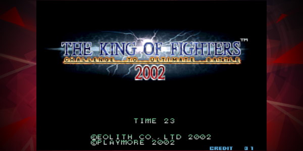 KOF 2002 ACA NEOGEO Ekran Görüntüsü 0