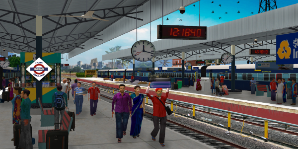 Indian Train Simulator: Game Ekran Görüntüsü 0