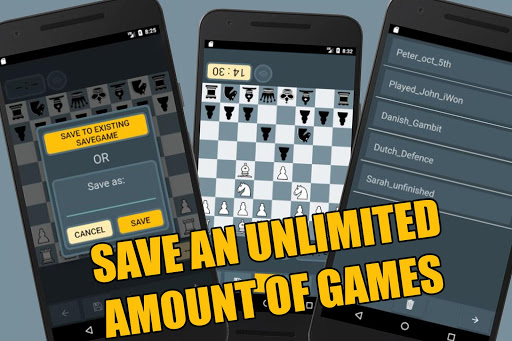 Chessboard: Offline  2-player free Chess App ဖန်သားပြင်ဓာတ်ပုံ 0