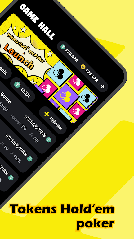 Tokens Hodl’em Poker ภาพหน้าจอ 1