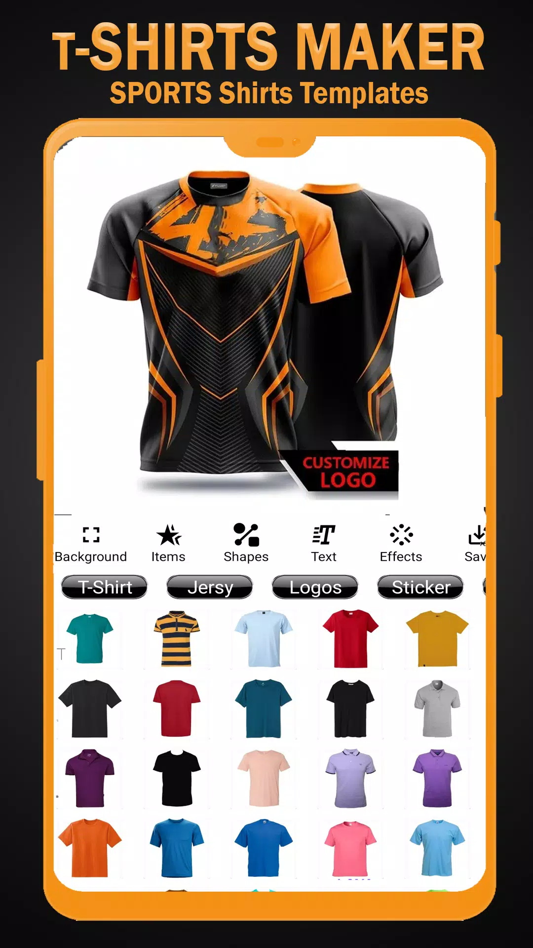 Sports T-shirt Maker&Designer Screenshot 2