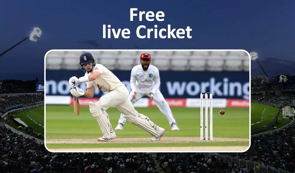 Live Cricket TV HD - Live Cricket Matches स्क्रीनशॉट 1