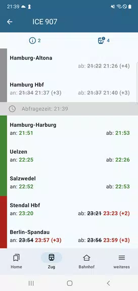 Ist mein Zug pünktlich? Ảnh chụp màn hình 0