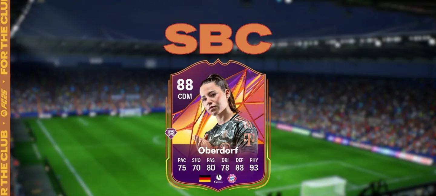 How To Do Lena Oberdorf SBC in EA FC 25 and Is It Worth It?