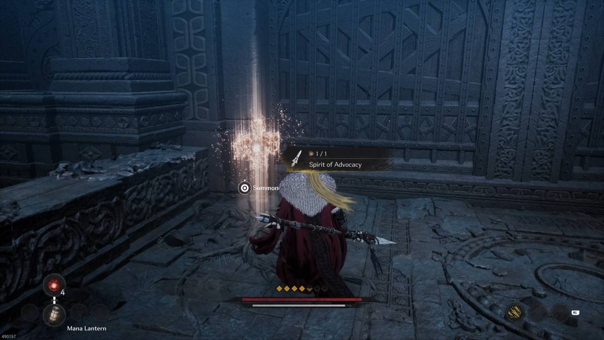 첫 번째 Berserker Khazan에서 옹호의 정신을 소환하는 방법