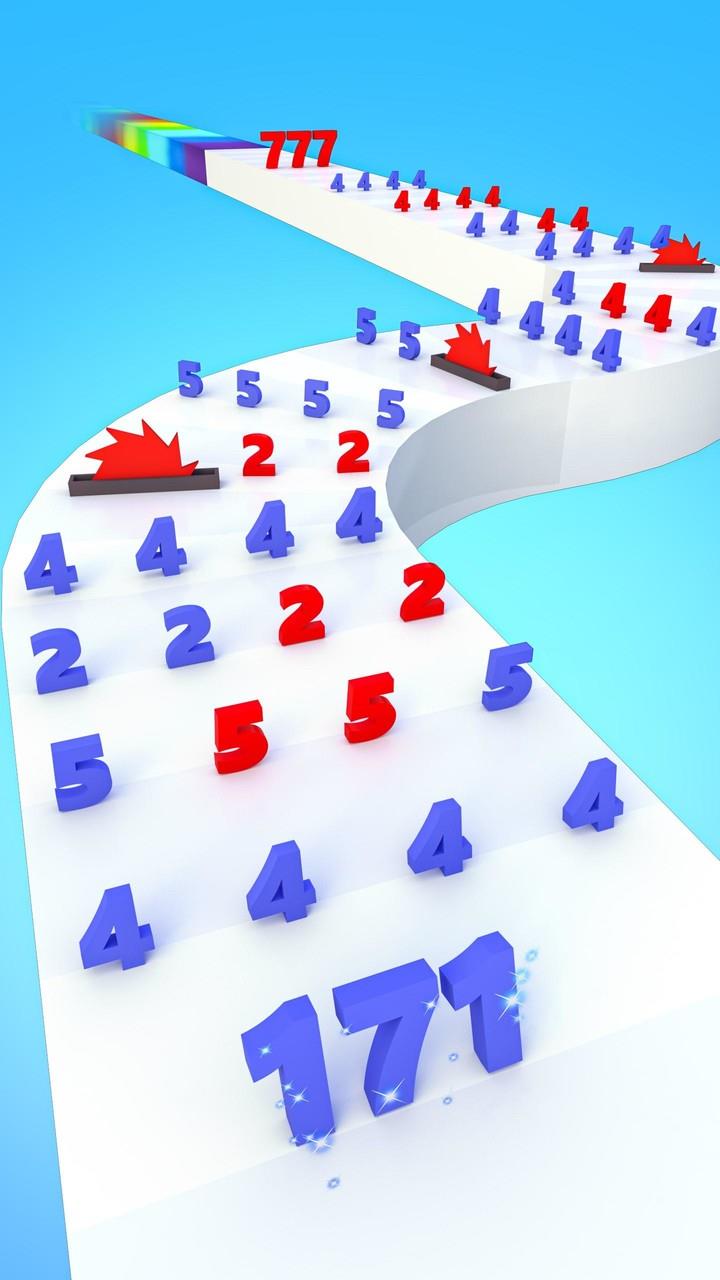 Number Run & Merge Master Game Ekran Görüntüsü 2